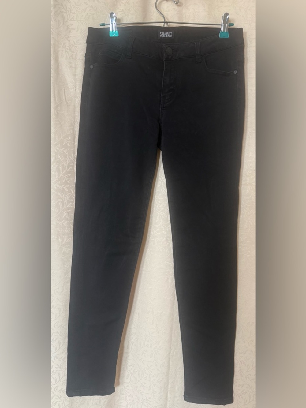 Celebrity Pink Jeans, Women’s Sz 11 Black Denim Slim Fit Jeans